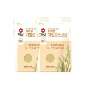 백설 브라운 자일로스 설탕 2kg (1개)_이미지