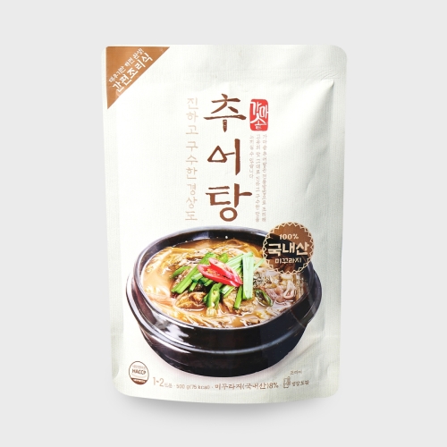 청조푸드 진하고 구수한 경상도 추어탕 500g (1개)_이미지