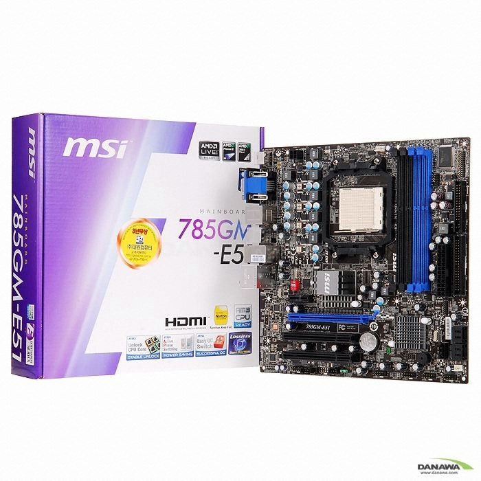 MSI 785GM-E51 �����Ƽ����
