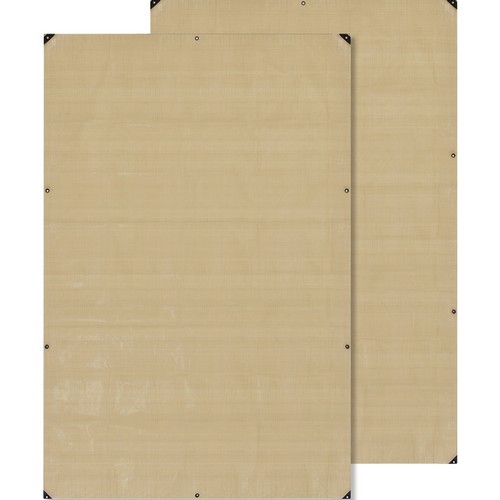 다용도 타포린 방수포 2p 연베이지 브라운