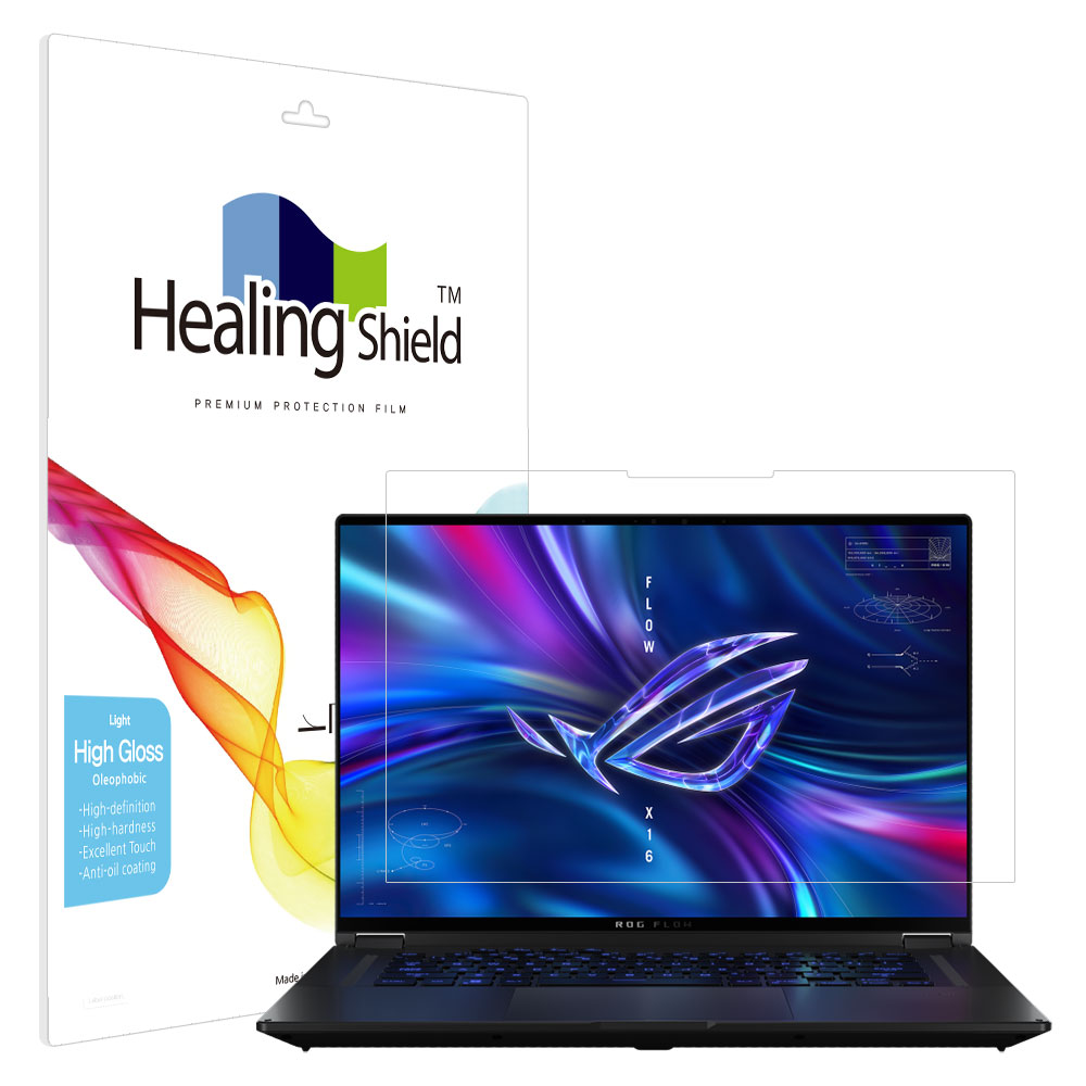 폰트리 힐링쉴드 ASUS ROG Flow X16 GV601 2023 올레포빅 Light 액정보호필름
