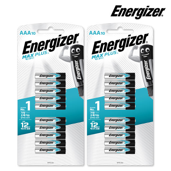 에너자이저 맥스플러스 알카라인 AAA (20개)