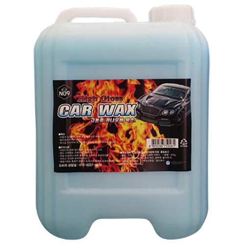 엔툴 카 물왁스 레몬향 13L