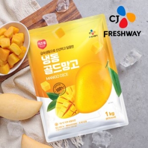 CJ프레시웨이 이츠웰 달콤한 아이스 골드 망고다이스 (1kg,3개)_이미지
