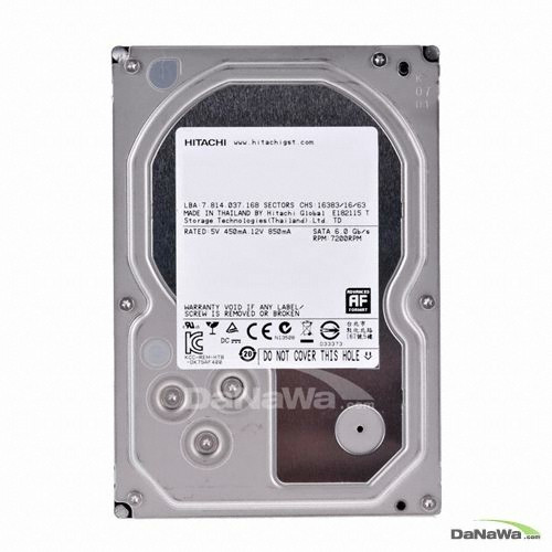 HGST Ultrastar 7K4000 7200/64M (HUS724020ALA640, 2TB) : 다나와