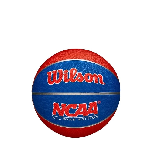 올스타 Wilson NCAA 에디션 미니 농구공 오렌지/로열 블루 186947