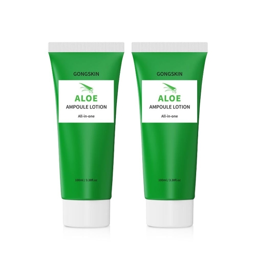 동방코스메틱 공스킨 알로에 앰플 올인원 로션 100ml (2개)