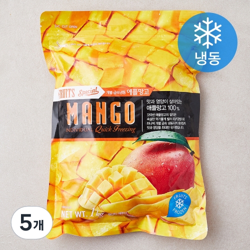팜앤푸드 애플망고 1kg (5개)_이미지
