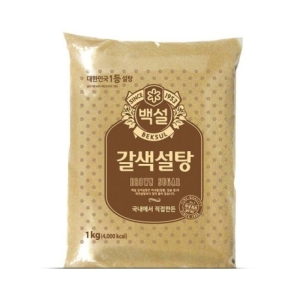 백설 갈색설탕 1kg (25개)_이미지