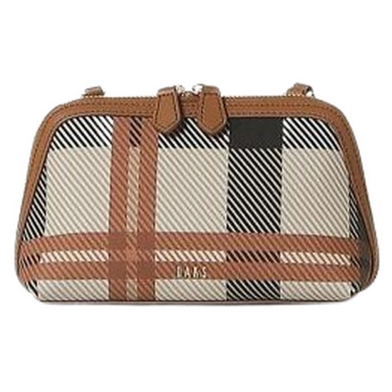 JUBLIEE CHECK 체크 가죽 미니크로스백 DCWA2E226W2