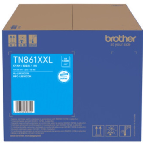 정품 TN-861XXLC 파랑