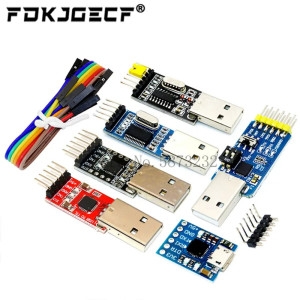 아두이노 USB 2.0-UART TTL 5 핀 커넥터 모듈 직렬 변환기 CP2102 STC 대체 FT232 CH340 PL2303 ..