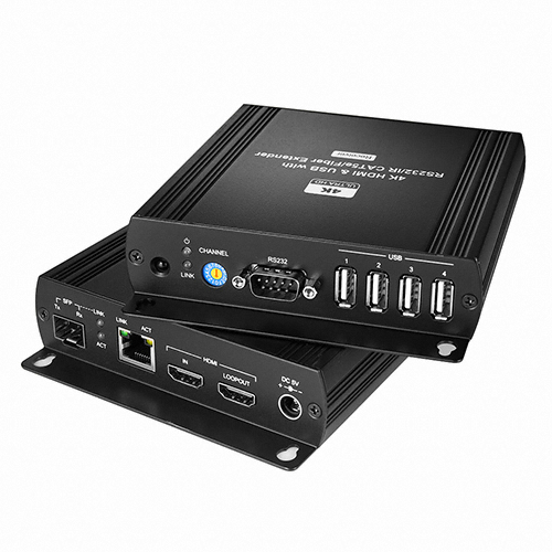 이지넷유비쿼터스 넥스트 UTP/Fiber HDMI 거리연장기 (NEXT-1026HFC-KVM)