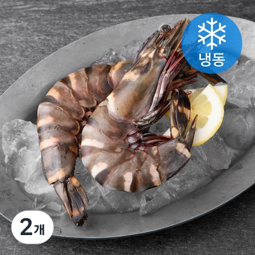 비비수산 킹타이거새우 2미 300g (2개)_이미지