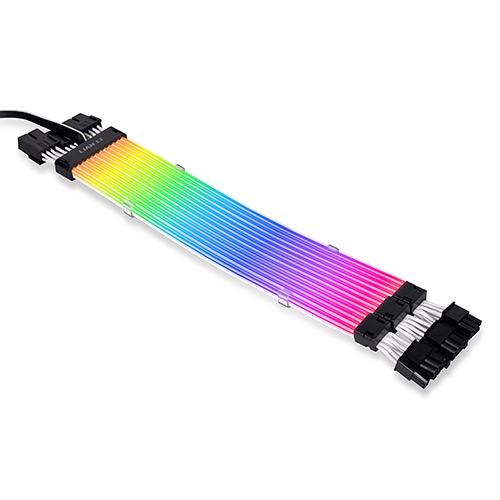리안리 STRIMER PLUS V2 RGB TRIPLE 8핀 케이블 (PW12-PV2, 0.3m)
