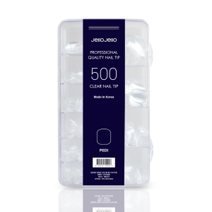 젤로젤로 인조 패디 팁 500p 세트 1세트 패디 투명