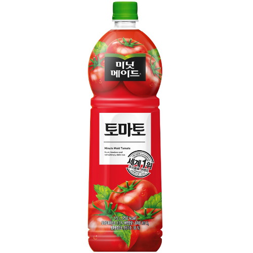 코카콜라음료 미닛메이드 토마토 1.5L (2개)