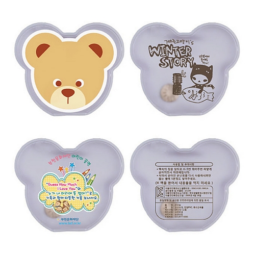 곰돌이 핫팩 손난로 80g (500개)