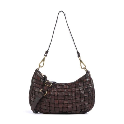 이탈리아 캄포마찌 Campomaggi 숄더백 갈은 소 가죽 짙은 갈색 가방 385897_이미지