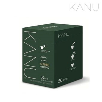 동서식품 <b>카누</b> <b>디카페인</b> 아메리카노 30개입