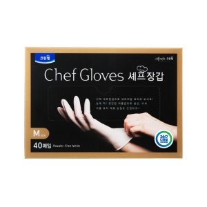 크린랲 셰프장갑 (중) 40매