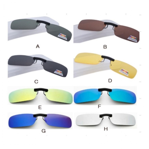 클립온선글라스 투시경 렌즈 근시 안경 야간 운전 보미보미 B type BL08153