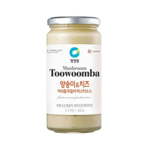 청정원 머쉬룸투움바 파스타소스 350g 3개