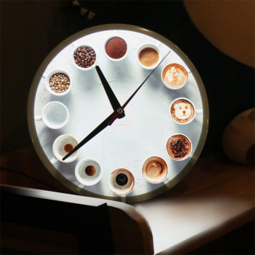 nf 시계액자25R_한잔의커피 059-LED