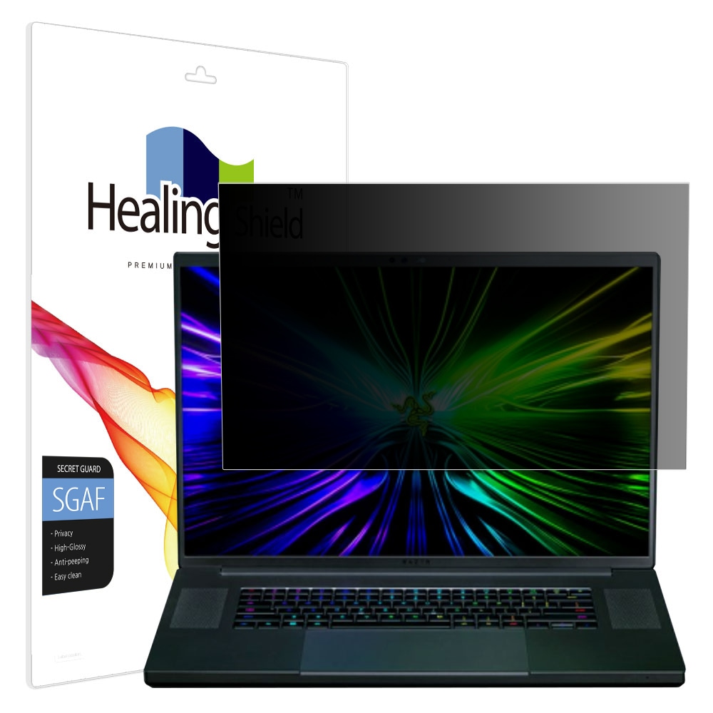 폰트리 힐링쉴드 Razer Blade 18 2024 프라이버시 고광택 사생활 보호필름_이미지