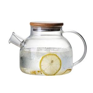 카페로메오 직화가능한 내열 유리 주전자 티포트 1.0L