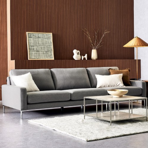 자코모 모네 데이위브 패브릭 소파 4인용 (스툴별도)_이미지