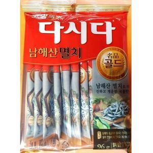 백설 다시다 명품 골드 멸치 96g(8gx12입) (3개)_이미지