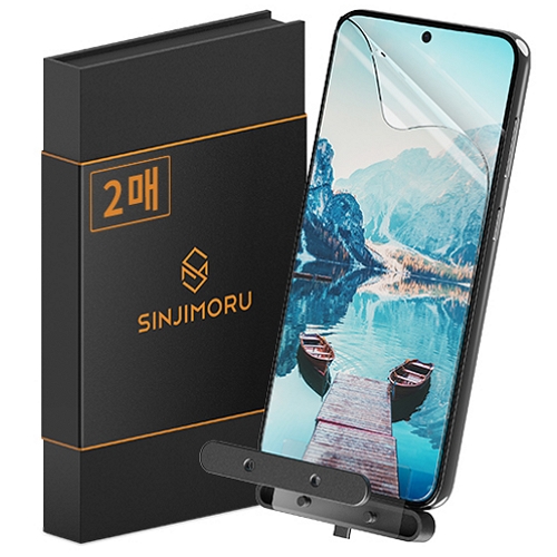 갤럭시S23 플러스 쉬운부착 PET 풀커버 액정보호필름