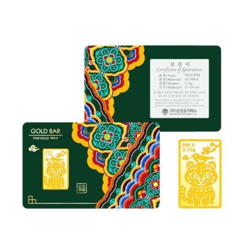 삼성금거래소 호작도 골드바 3.75g (1개)_이미지