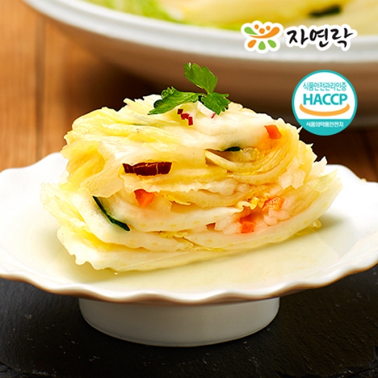  자연락 백김치 3kg [1개]