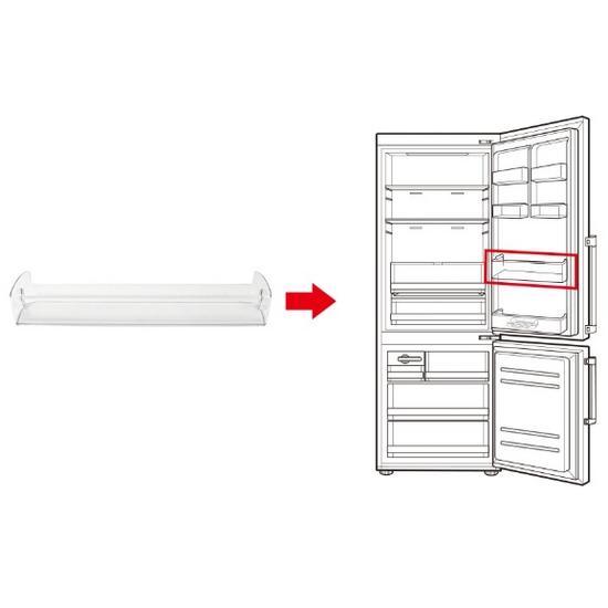LG전자 냉장고 냉장실 바구니 MAN64468601_이미지