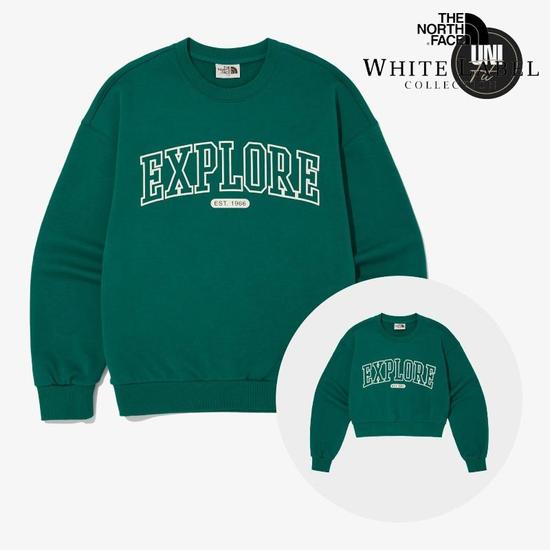노스페이스 화이트라벨 익스플로어 스웨트셔츠 NM5MQ02L