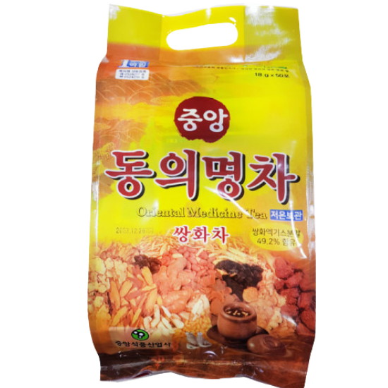 중앙식품 중앙 동의명차 쌍화차 50T (비닐팩) (1개)_이미지