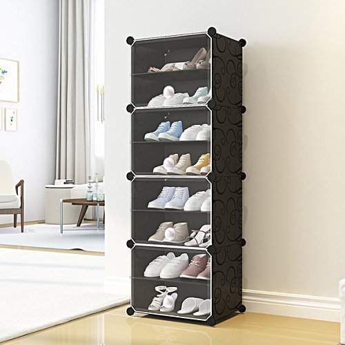 트리 스톰 투명 도어형 8단 신발장_이미지