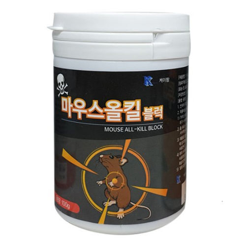 케이팜 마우스올킬 블럭 100g (4개)