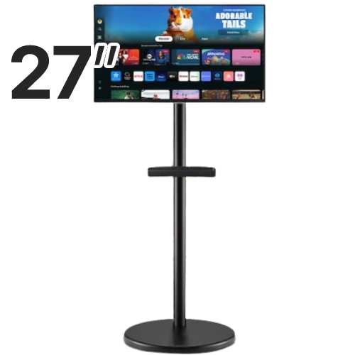 삼성전자 무빙스타일 M5 S27DM500 이동형 패키지 (스마트마운트 VI-201-S(화이트))