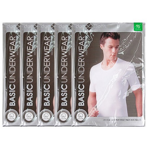 좋은사람들 돈앤돈스 반팔 런닝 DDMRR002 (5매)