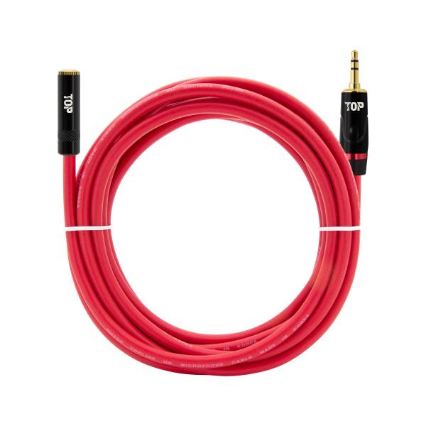 탑라인에이치디 HDTOP 3.5mm 스테레오 레드 연장 케이블 (15m, HT-TP1913)_이미지