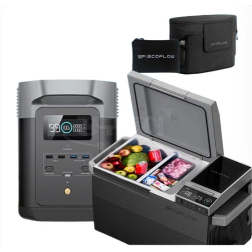 에코플로우 델타2 파워뱅크 (+ 휴대용 냉장고 글래시어 BX100)_이미지