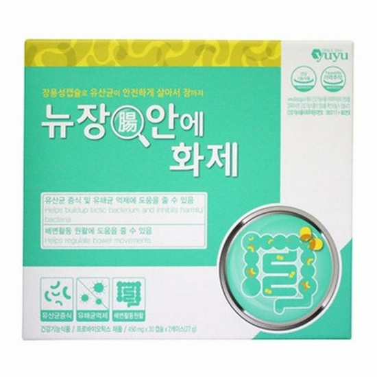 유유제약 뉴장안에화제 60캡슐 (1개)_이미지