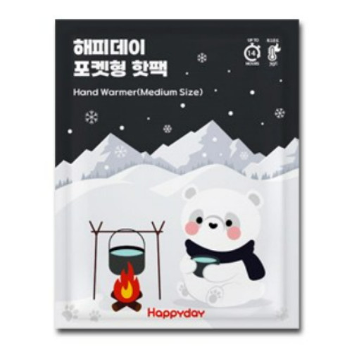 즐거운쇼핑 해피데이 포켓용 보온 핫팩 100g (120개)_이미지
