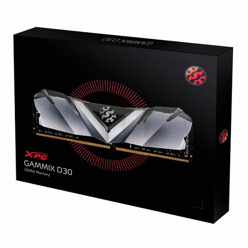 ADATA DDR4-3000 CL16 GAMMIX D30 블랙 (8GB)_이미지
