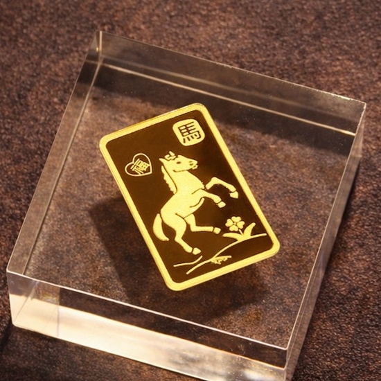 골드퀸즈 붉은말 골드바 1g