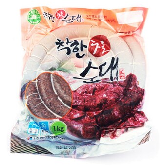 오박사 착한 찰<b>순대</b> 명품 1kg