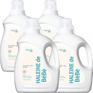어린숨 알랑 드 베베 세탁세제 2.5L (4개)_이미지